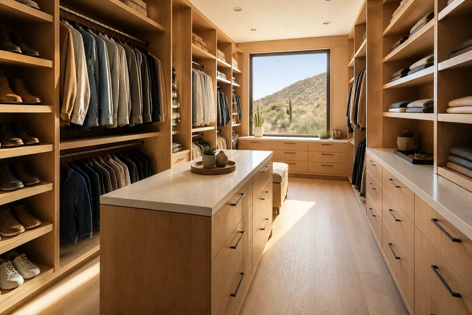 Walk-in Closet Cabinets