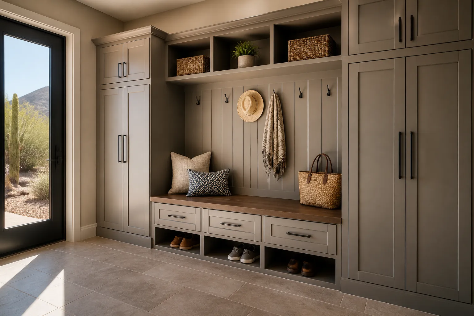 Mudroom Cabinets in Scottsdale